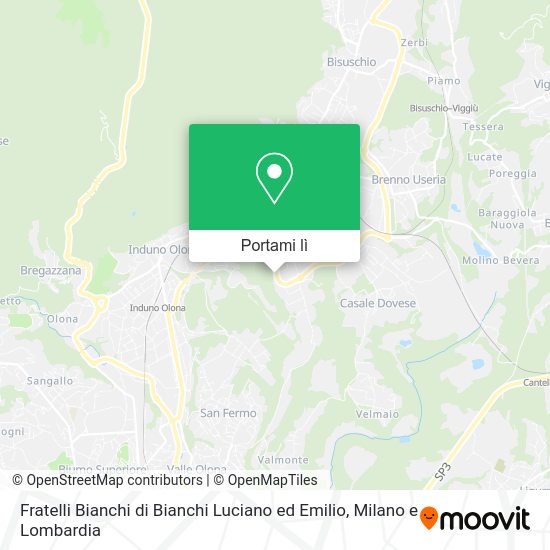 Mappa Fratelli Bianchi di Bianchi Luciano ed Emilio