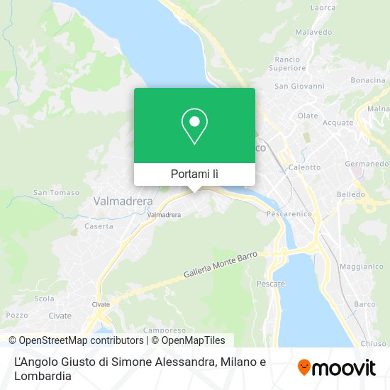 Mappa L'Angolo Giusto di Simone Alessandra