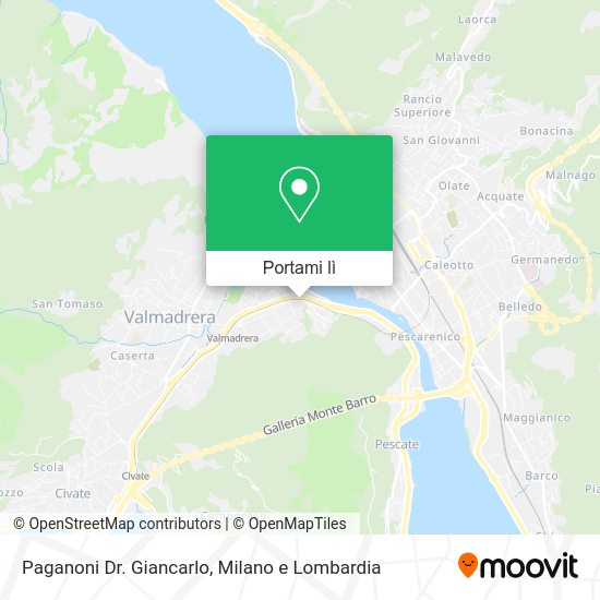 Mappa Paganoni Dr. Giancarlo