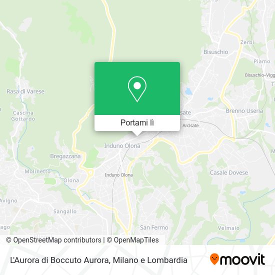 Mappa L'Aurora di Boccuto Aurora