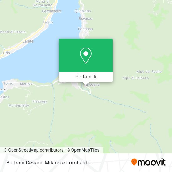 Mappa Barboni Cesare