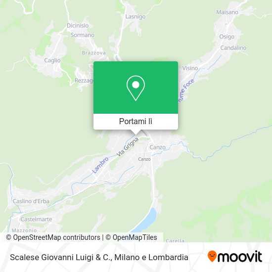 Mappa Scalese Giovanni Luigi & C.
