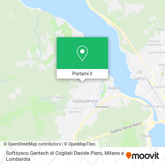 Mappa Softsysco Gentech di Cogliati Davide Piero