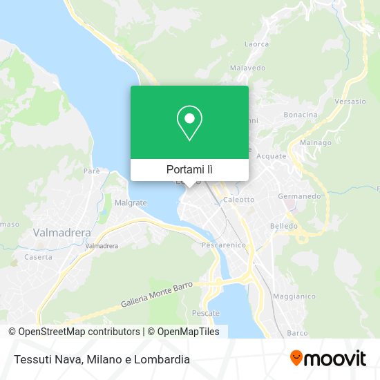 Mappa Tessuti Nava