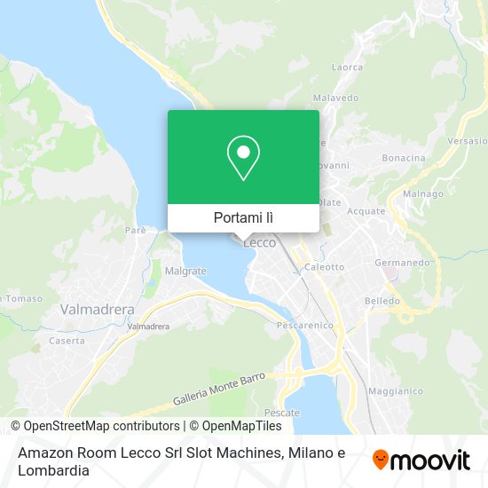 Mappa Amazon Room Lecco Srl Slot Machines
