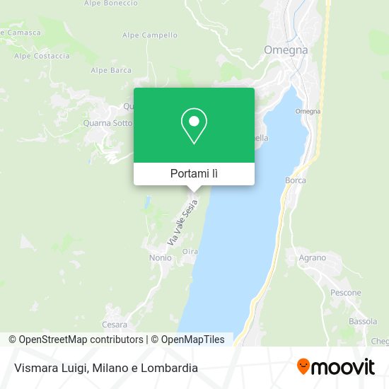 Mappa Vismara Luigi