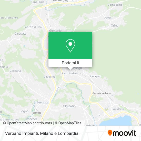 Mappa Verbano Impianti
