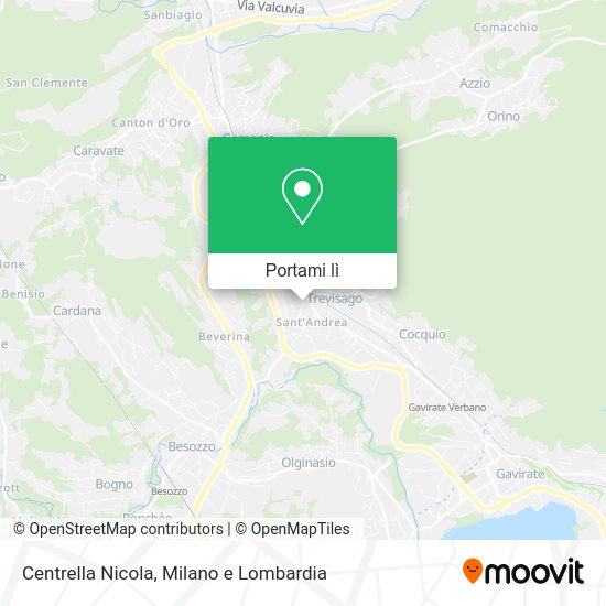 Mappa Centrella Nicola