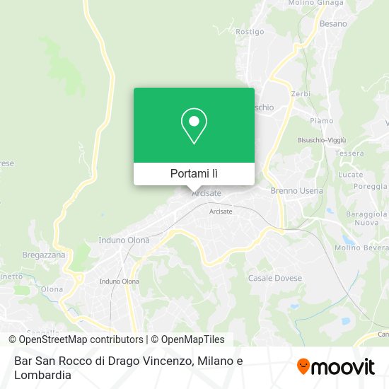 Mappa Bar San Rocco di Drago Vincenzo