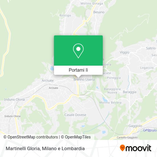 Mappa Martinelli Gloria