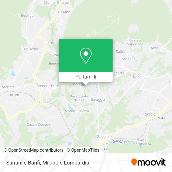 Mappa Santini e Banfi