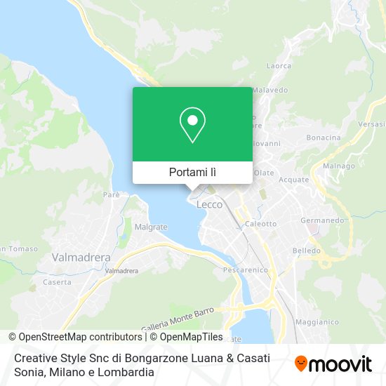 Mappa Creative Style Snc di Bongarzone Luana & Casati Sonia