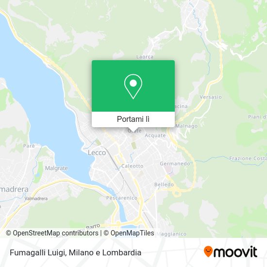 Mappa Fumagalli Luigi