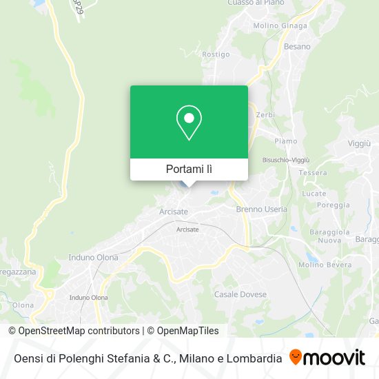 Mappa Oensi di Polenghi Stefania & C.