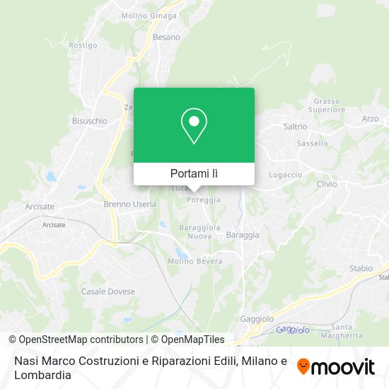 Mappa Nasi Marco Costruzioni e Riparazioni Edili