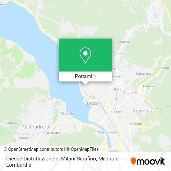 Mappa Giesse Distribuzione di Milani Serafino