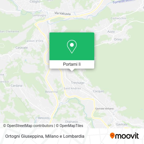 Mappa Ortogni Giuseppina