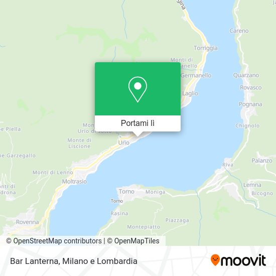 Mappa Bar Lanterna