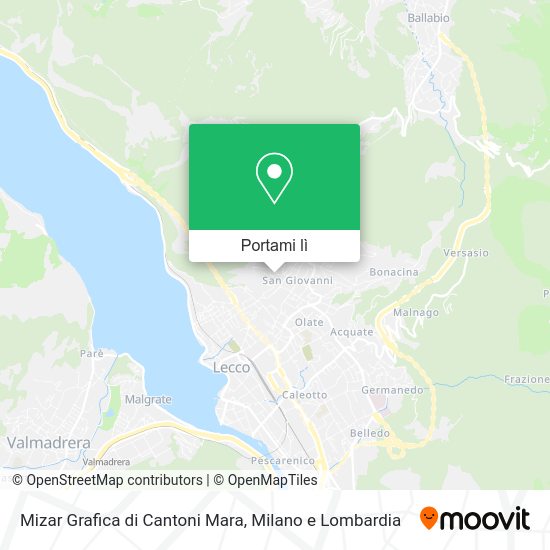 Mappa Mizar Grafica di Cantoni Mara