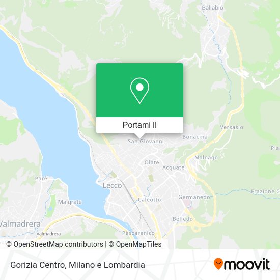 Mappa Gorizia Centro