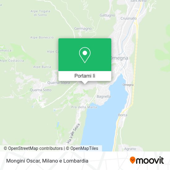 Mappa Mongini Oscar