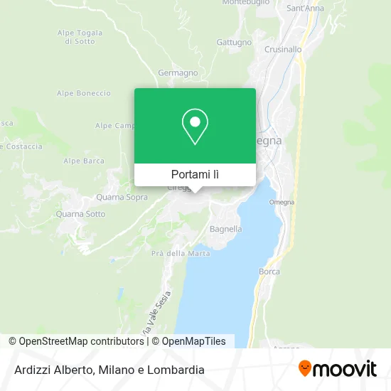 Mappa Ardizzi Alberto