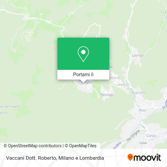 Mappa Vaccani Dott. Roberto