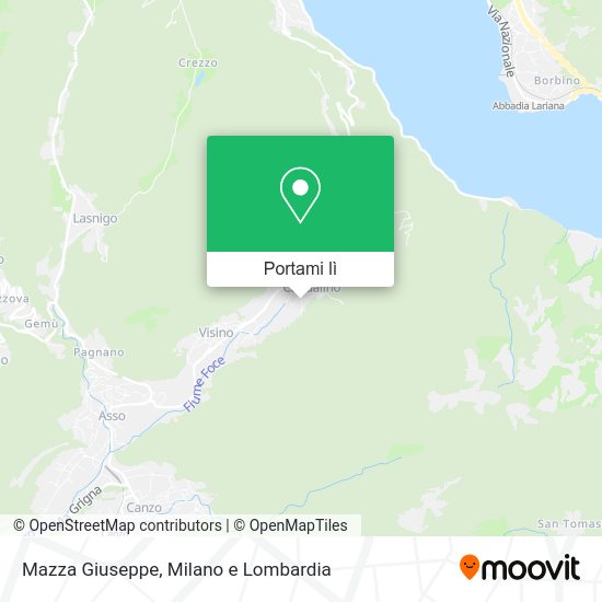 Mappa Mazza Giuseppe