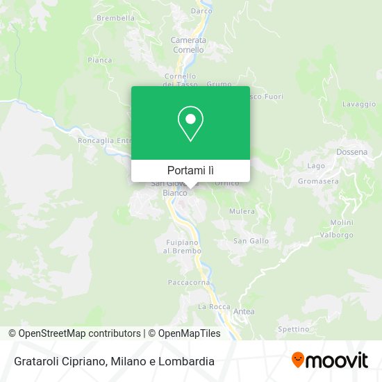 Mappa Grataroli Cipriano