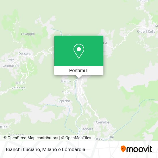 Mappa Bianchi Luciano