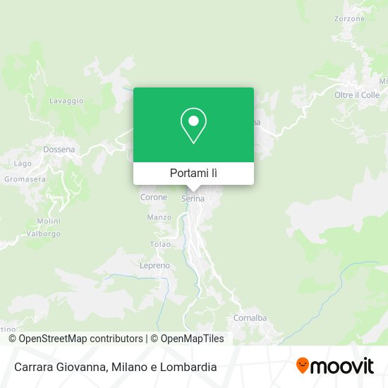 Mappa Carrara Giovanna