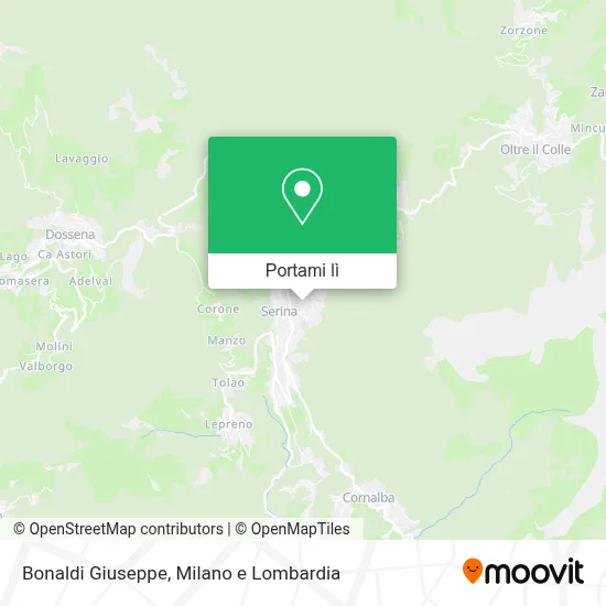 Mappa Bonaldi Giuseppe