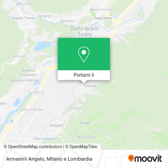 Mappa Armanini Angelo