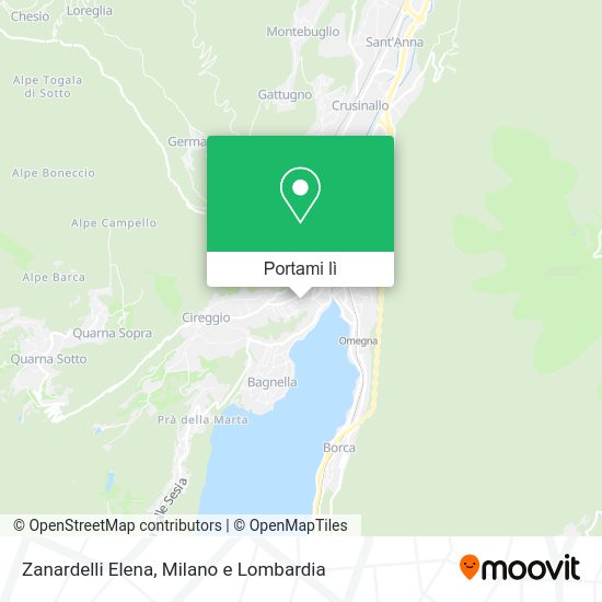 Mappa Zanardelli Elena