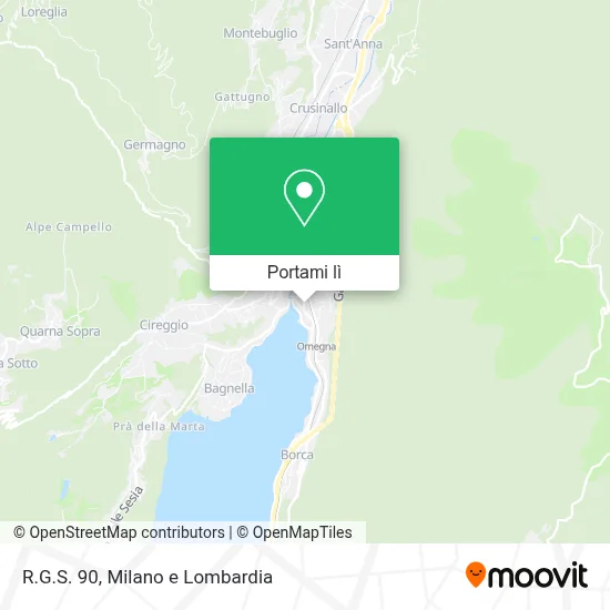 Mappa R.G.S. 90