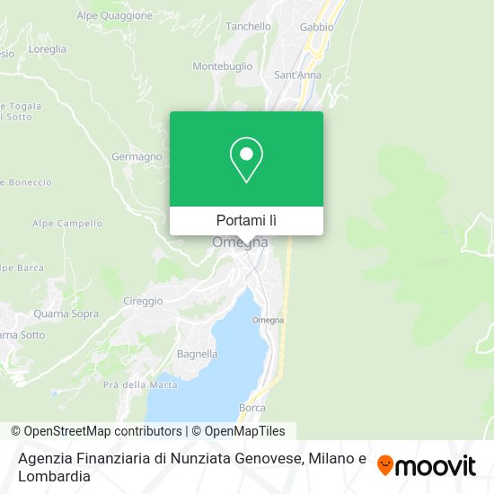 Mappa Agenzia Finanziaria di Nunziata Genovese