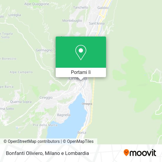 Mappa Bonfanti Oliviero