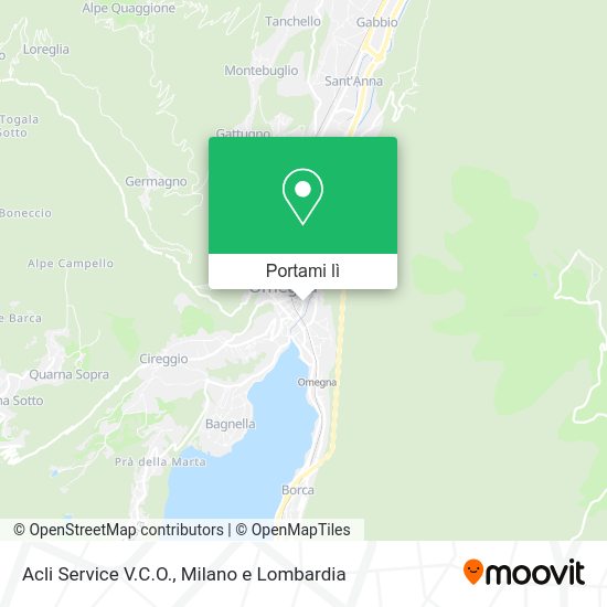 Mappa Acli Service V.C.O.