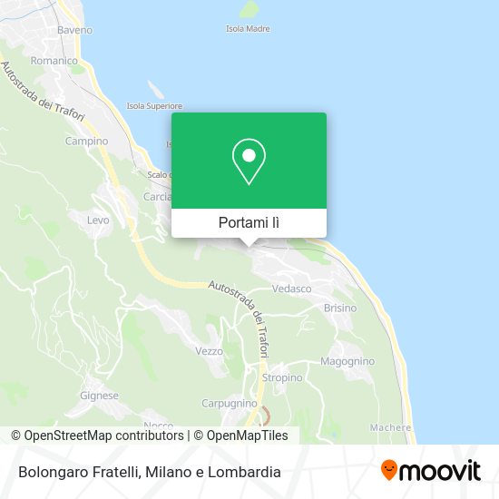 Mappa Bolongaro Fratelli