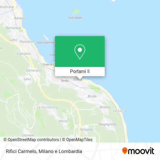 Mappa Rifici Carmelo