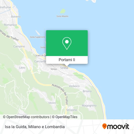 Mappa Isa la Guida
