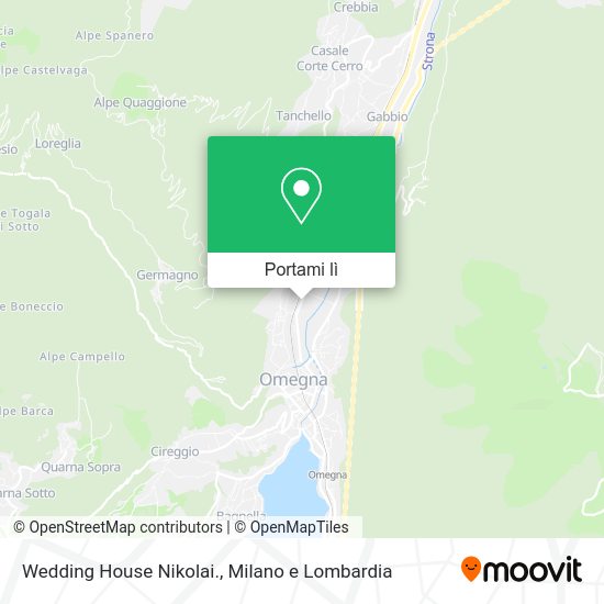 Mappa Wedding House Nikolai.