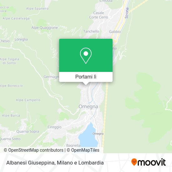 Mappa Albanesi Giuseppina