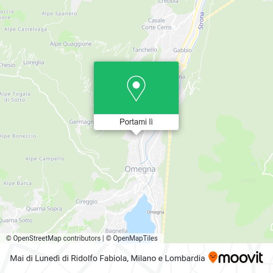 Mappa Mai di Lunedì di Ridolfo Fabiola