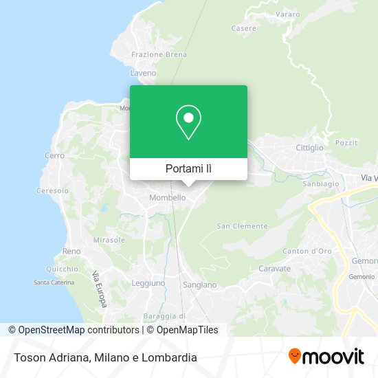 Mappa Toson Adriana