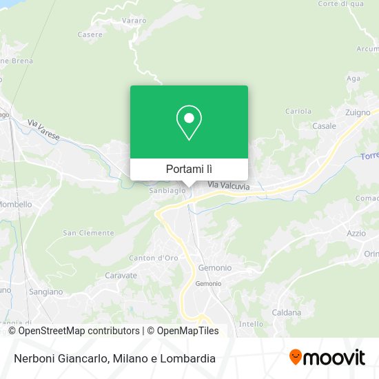 Mappa Nerboni Giancarlo