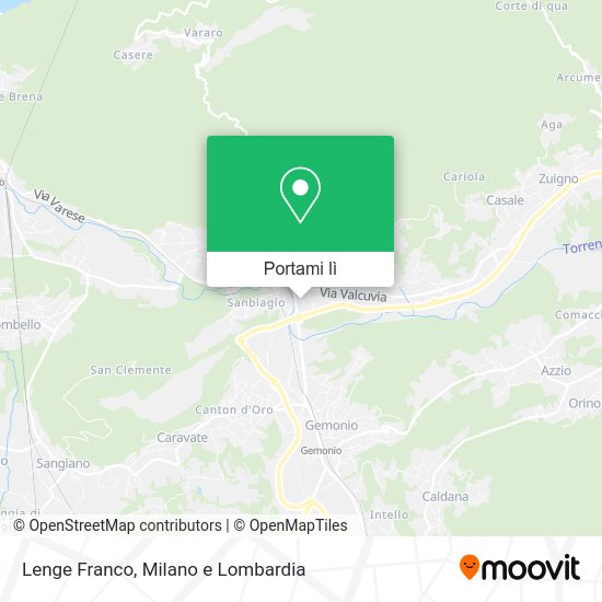 Mappa Lenge Franco