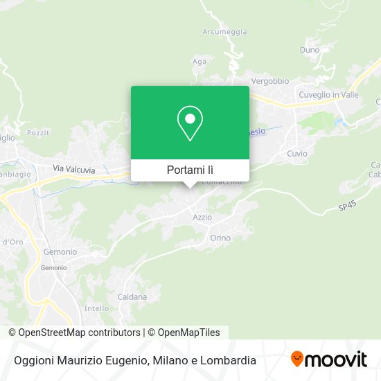 Mappa Oggioni Maurizio Eugenio