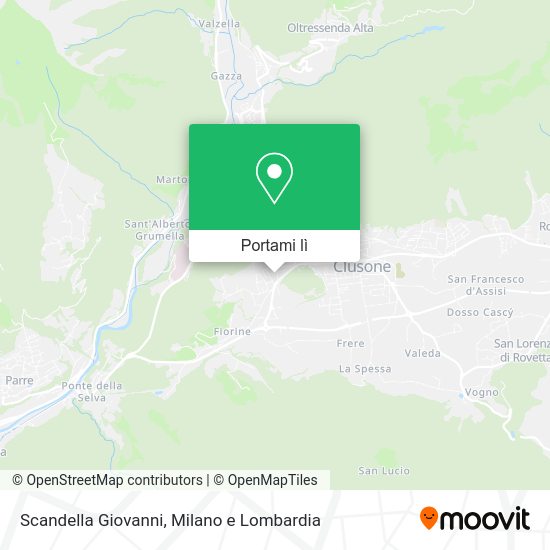 Mappa Scandella Giovanni