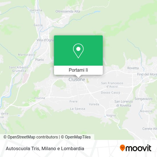 Mappa Autoscuola Tris